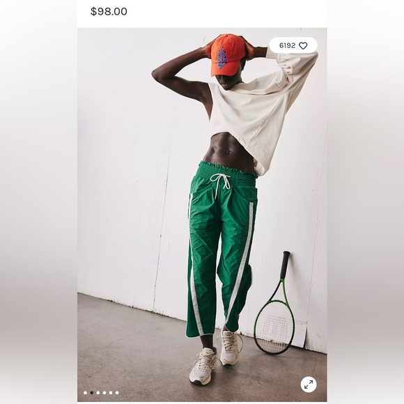 NWT Free People Here Comes the Champ track pants - Picture 2 of 6